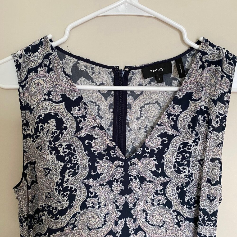 Theory Silk Slip Dress Size 8